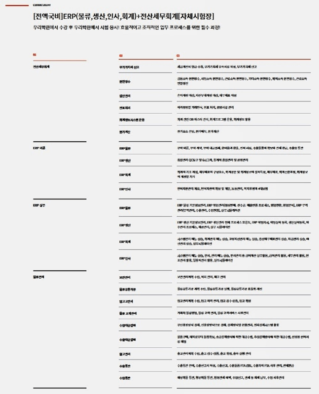 ✅ ERP전산세무회계 국비지원 - 하이미디어아카데미 안양점