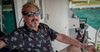 John McAfee charged with securities fraud for 'pump and dump' cryptocurrency scheme