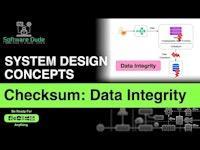 Checksum Explained | System Design Concepts | Data Integrity | What is Checksum | Interview Question