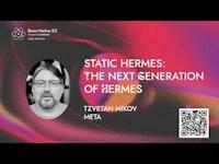 Static Hermes: the Next Generation of Hermes - Tzvetan Mikov | React Native EU 2023
