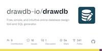 GitHub - drawdb-io/drawdb: Free, simple, and intuitive online database design tool and SQL generator.