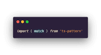 GitHub - gvergnaud/ts-pattern: 🎨 The exhaustive Pattern Matching library for TypeScript, with smart type inference.