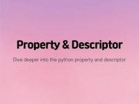 Python Property & Descriptor: Zero to Expert