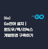 [Go] Go언어 설치 | 윈도우/맥/리눅스/ 개발환경 구축하기, VSCode, 확장 프로그램 - 골든래빗