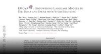 Paper page - EMOVA: Empowering Language Models to See, Hear and Speak with Vivid Emotions