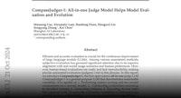 Paper page - CompassJudger-1: All-in-one Judge Model Helps Model Evaluation and Evolution