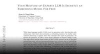 Paper page - Your Mixture-of-Experts LLM Is Secretly an Embedding Model For Free