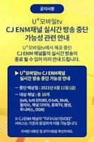 tvN·엠넷 안나오네...CJ ENM, LGU 모바일tv '철수'