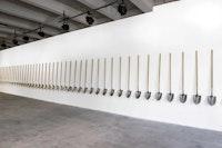 Mexican Artist Pedro Reyes Molds 1,527 Guns into Shovels Used to Plant Trees