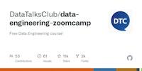 GitHub - DataTalksClub/data-engineering-zoomcamp: Free Data Engineering course!