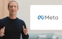 페이스북, 사명 '메타(Meta)'로 변경...주가 3%대 상승