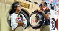 He’s 83, She’s 84, and They Model Other People’s Forgotten Laundry