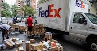 1.5 Million Packages a Day: The Internet Brings Chaos to N.Y. Streets