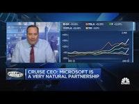 GM soars on Microsoft investment in its Cruise business