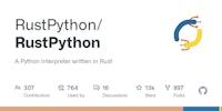 GitHub - RustPython/RustPython: A Python Interpreter written in Rust
