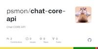 GitHub - psmon/chat-core-api: Chat CORE API
