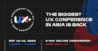 UX+ Conference 2020 - September 12-13, 2020