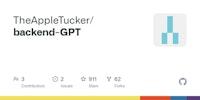 GitHub - TheAppleTucker/backend-GPT