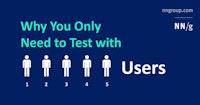 Why You Only Need to Test with 5 Users