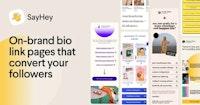 SayHey | Link In Bio Tool for On-Brand Creators