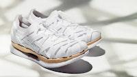 Kengo Kuma designs his first ever trainer for Asics