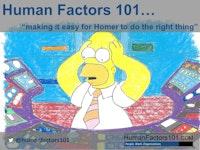 Human factors and Homer Simpson
