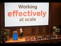 "Working effectively at scale" by Francisco Diaz